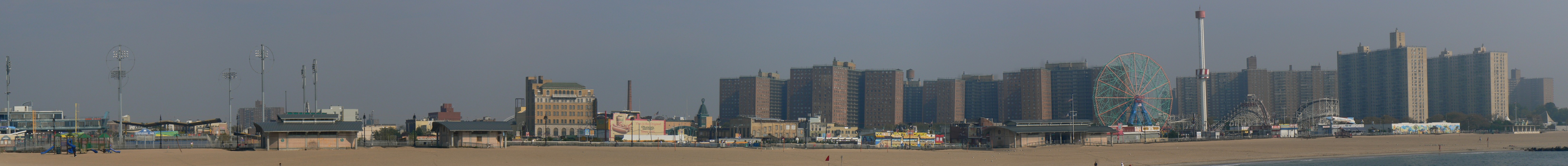 Brooklyn - Coney Island: Panoramique Coney Island 2